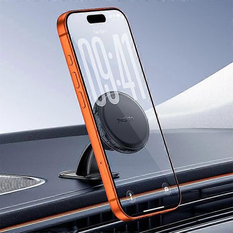 Support magnétique pour téléphone de tableau de bord de voiture C235 (1/4)