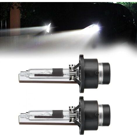 2pcs D2R 6000K 35W Ampoules De Remplacement De Phare De Lampe Au Xénon De Voiture (1/4)