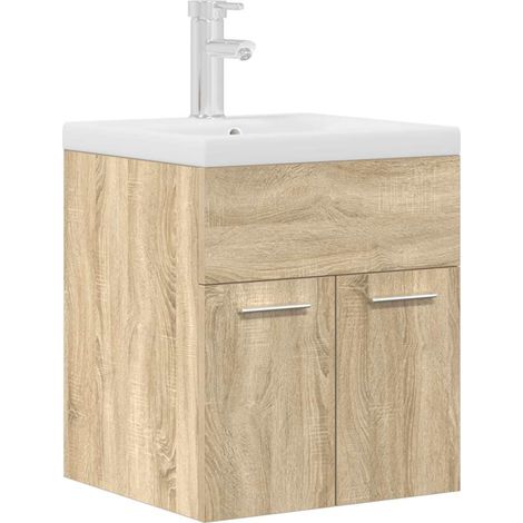 Maison Exclusive - Waschbeckenunterschrank Einbaubecken Wasserhah