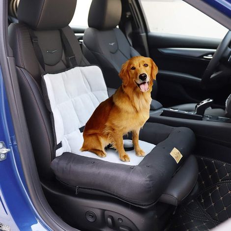Panier Chien Chat Voiture 3 en 1 Siège Auto Chien Voiture Etanche Déhoussable Pour Siège de Voiture - 85×60×10cm