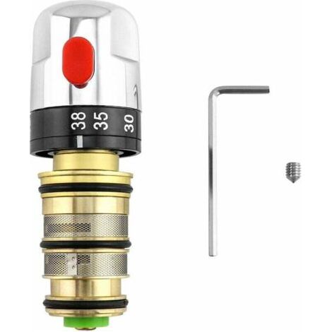 mitigeur thermostatique, mitigeur thermostatique de douche, cartouche mitigeur douche en laiton