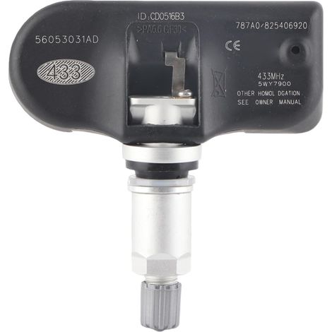 TPMS Capteur, Capteur Pression Pneu, Universel Capteur Pression des Pneus pour Système de Surveillance de la Pression des Pneus 56053031AD Remplace (1/5)