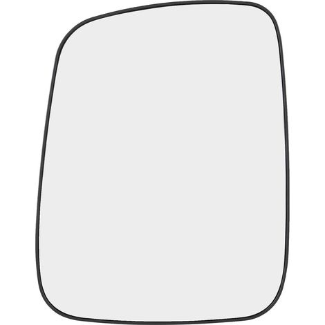 Konvexer Außenspiegel aus Glas, Weitwinkelansicht, verbessert die Fahrsicherheit im Freien für T4 1990 bis 2003 links: 701857521P (1/5)