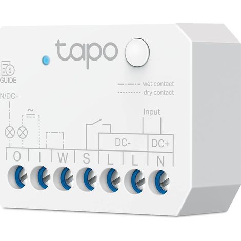 Módulo interruptor inteligente Tp Link Tapo S110E 7 canales