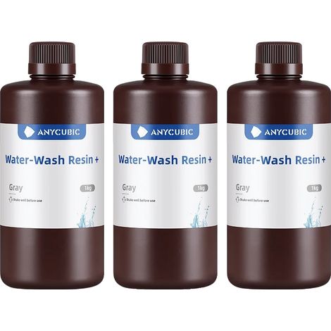 Resina per stampante 3D, lavabile con acqua, alta precisione, colore lavanda (1/2)