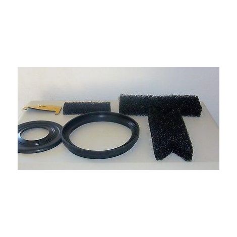 KIT SPUGNE GUARNIZIONI MOTORE ELETTRICO ASPIRAPOLVERE LAVORWASH 6.205.0081 (1/2)