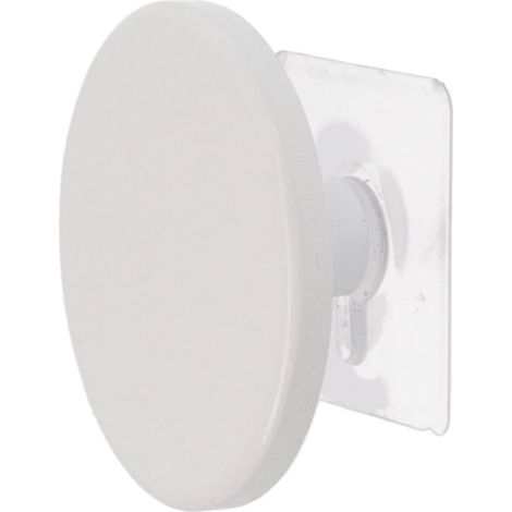 Kleiderhaken aus bambus d8,5cm, bemalt auf sticker - weiss - Tendance