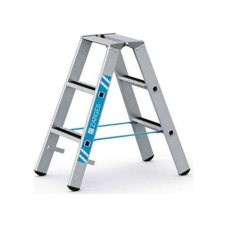 ZARGES R13step B - LM-Stufen-Stehleiter 2 x 3 Stufen (1/5)