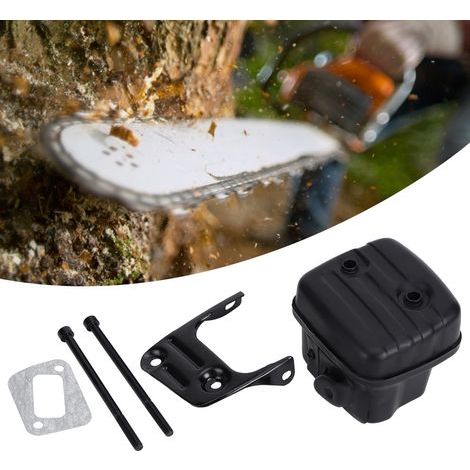 Kit de silencieux de trononneuse électrique accessoires de pièces de trononneuse adaptés pour Husqvarna 340/345/346/346XP/350 (1/5)