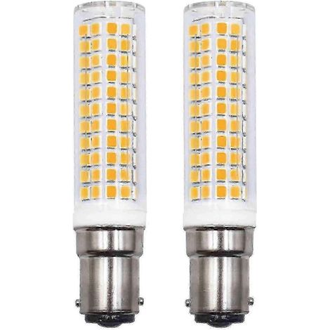 2er-Pack B15d LED-Lampen, entspricht 75 W, 890 lm, warmweiß (3000 K), 7 W, 220–240 V (1/5)