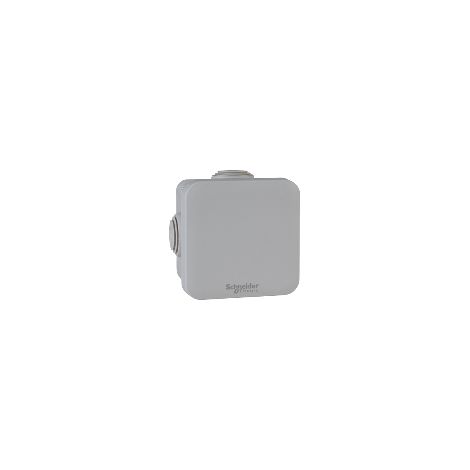 Caja de derivación Schneider Electric gris 65x65x45 mm pack 5 (1/2)