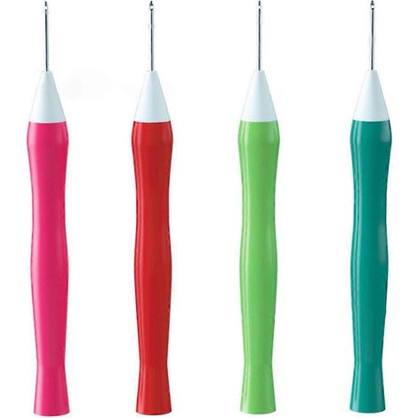 Aiguille à poinçon pour tricot, tapis en laine, stylo à broder et aiguille à feutrer (1/4)