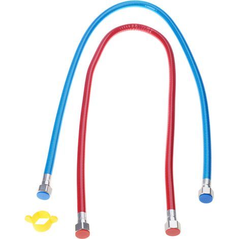 Connecteur de chauffe-eau Flexible en acier inoxydable-100cm (1/2)