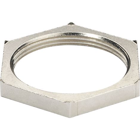 Wiska 10063211 EMMU-EMV 16 Gegenmutter   M16   Messing Messing 100 St.