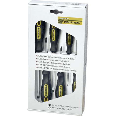 Proxxon FLEX-DOT Schraubendrehersatz 6-tlg., Außensechskant