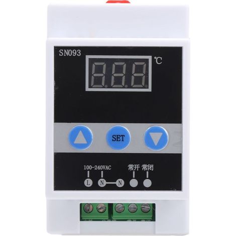 Régulateur de température numérique TMC-6000, thermostat de contrôle 110-240V, boîtier digital précis (1/5)