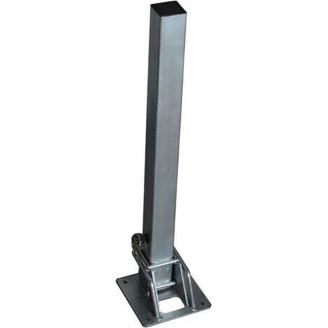Barrière de parking avec cylindre, modèle « poteau » (1/2)
