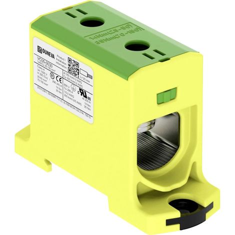 Ouneva Group VC05-0030 Verteilerblock  Schrauben  Gelb-Grün 1 St.