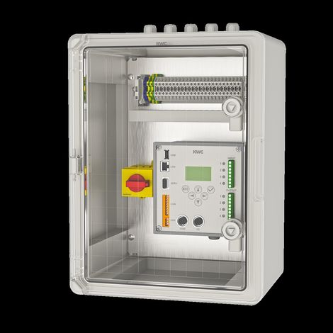 KWC Steuerschrank ECC2, A3000open, Kst, Aufputzmontage, 230 VAC-24 VDC (1/2)