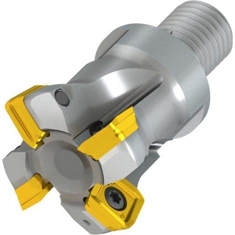 Hochvorschubfräser ISO 40E4R043M16-SSO12-C D.17mm Schneid-D.40mm PRAMET (1/3)