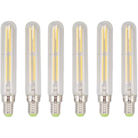 QORVA- Ampoule tubulaire LED 4W E14 2300K T20x120 220-240V pour l'éclairage, 2 pièces