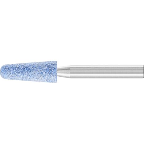 PFERD TOOLS TOUGH Schleifstift Kegel Ø 10x25 mm Schaft-Ø 6 mm CO60 für schwer zerspanbare Werkstoffe 10 Stk (1/4)