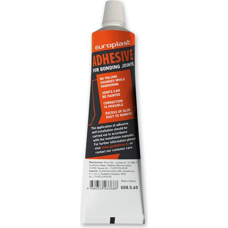 Colla di montaggio per cornici Profhome G08S60 colla a base di poliuretano per giunture bianco 60 ml (1/4)