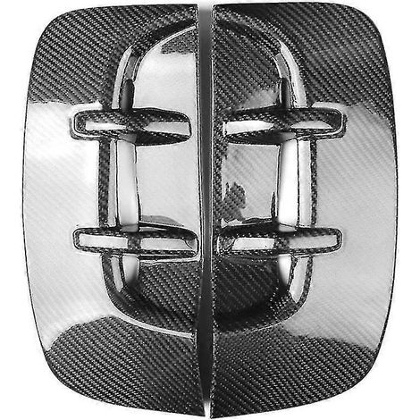 Accessoires de garniture de grille d'aération latérale en fibre de carbone véritable hgReal pour GT 2018-2024 (1/5)