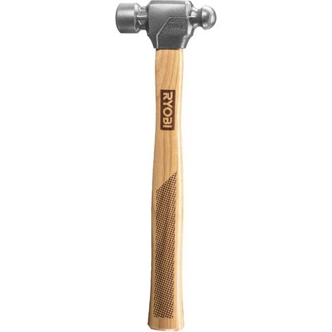 Ryobi RHHWBP500 Stylo à Bille Marteau Tête Acier Manche Bois 500 gr (1/5)