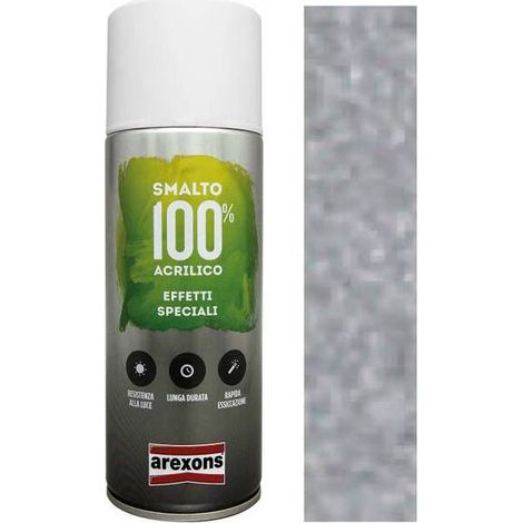 6 x SMALTO SPRAY DIAMANTATO GRIGIO 3709
