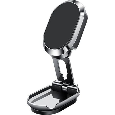 Support magnétique de téléphone pour Voiture métal Multifonctionnel Aimant Rotation 360° Support de téléphone de Bureau pour écran de Tableau de Bord Compatible avec Tous Les téléphones (1/5)