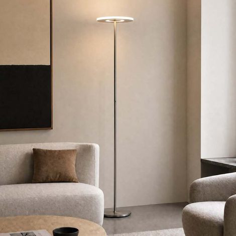 [NEUWERTIG] B-Ware Lucande Stehleuchte Raymond LED dimmbar titanfarben CCT 180cm Leuchte Lampe (1/2)