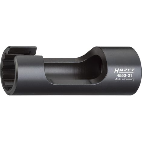 Clé pour la conduite d'injection 4550-21 ∙ Carré creux 1/2 pouce (12,5 mm) ∙ Profil à 12 pans extérieurs ∙ Taille 21 mm (1/5)