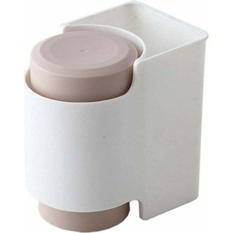 Support De Rangement De Brosse À Dents Porte-brosses À Dents Mural Boîte De Rangement Multifonctionnelle pour Brosse À Dents Peu Encombrante pour Salle De Bain-Fei Yu (1/4)