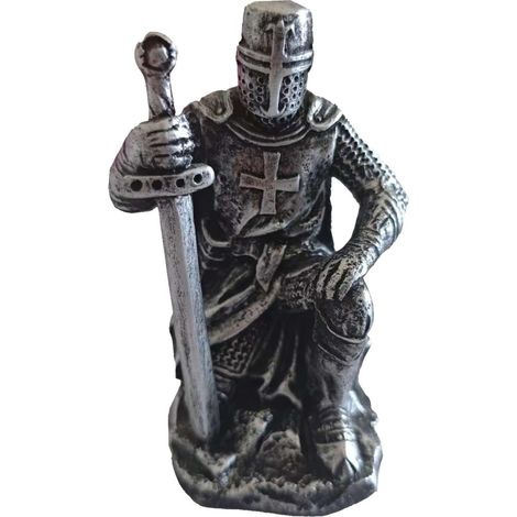 Figurine de chevalier - Soldat collection en résine Décoration médiévale idéale pour un bureau direc (1/5)