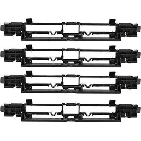 Barres de toit , housse de barre de toit 4 pièces. Moulure de protection de galerie de toit en ABS pour Astra H MK5 (1/4)
