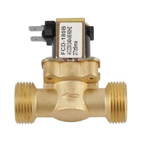 G3/4 Entrée d'eau 2 voies N/C lectrovanne électrique à pression fermée normale AC 220V FCD180B (1/5)