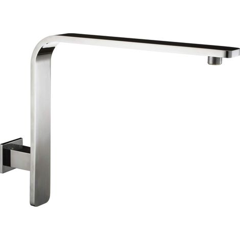 Braccio doccia quadro in ottone a sbalzo Damast Lybra Q 12616 Cromo (1/3)