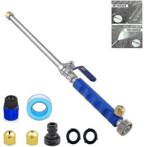 Jet Nozzle Power Washer For Garden Hose Hydro Jet 2-in-1 High Pressure Washer Tools With 2 Different Nozzles Edition 1110 (1/5)