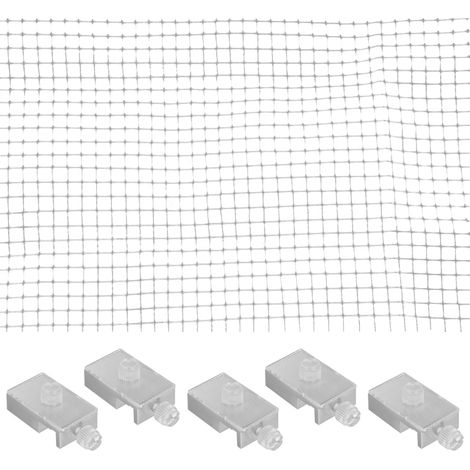 Couvercle D'Aquarium Filet Anti-Saut Transparent, Filet De Protection Ajustable Et Découpable, Accessoire Pratique pour Aquarium, Empêche Les Poissons De Sauter Et Protège Contre Les Chats (1/5)
