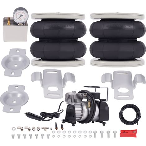Air Suspension Kit W/ Compressor For Fiat Ducato Citroen Relay 1994-2024 4000kg