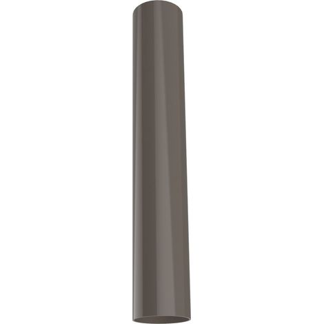 LUMICOM ROND Plafoniera, 1x GU10, max 33W, metallo, tortora, D.6cm x H30cm (1/2)