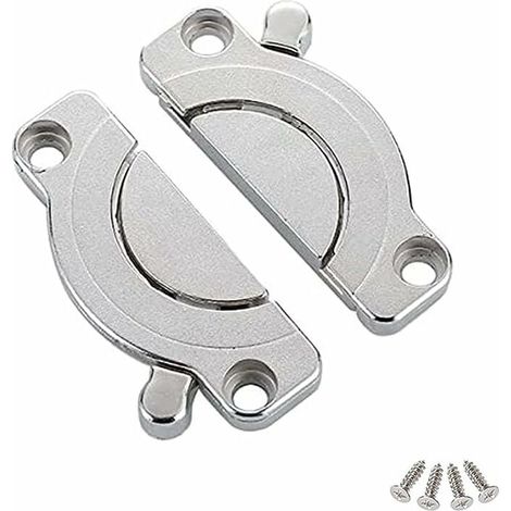 Connecteur de Table en Métal, Verrous de Table à Manger, pour Table de Bureau, Meubles, Accessoires de Dessus de Table (1/5)