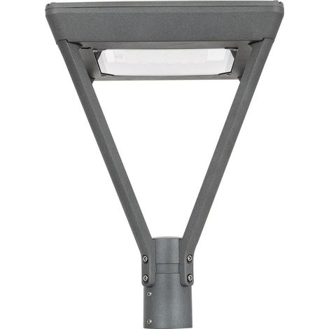 LED-Straßenleuchte 60W Aventino Square LUMILEDS PHILIPS Xitanium Dimmbar 1-10V  2700K Asymmetrisch 160ºx60º Warmweiß