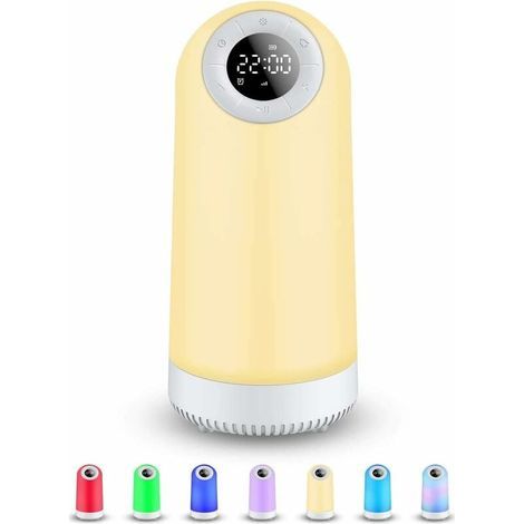 Lampe de chevet tactile pour enfants, veilleuse de bureau rechargeable pour chambre à coucher (1/5)