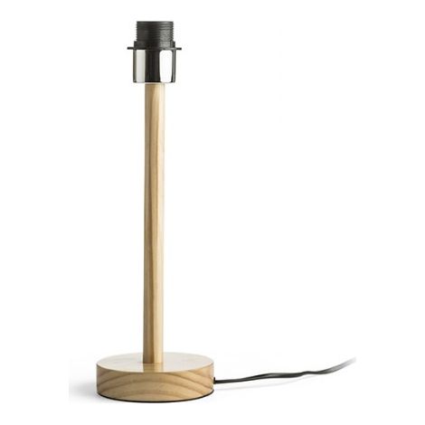 Lampada piedistallo MAUI base da tavolo  legno 230V E27 20W