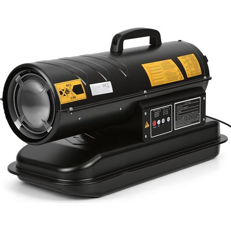 TolleTour Canon à chaleur, soufflerie de chauffage au diesel, chauffage au diesel 20 kW, générateur d'air chaud au diesel 220 V, réservoir de 22 L (1/5)