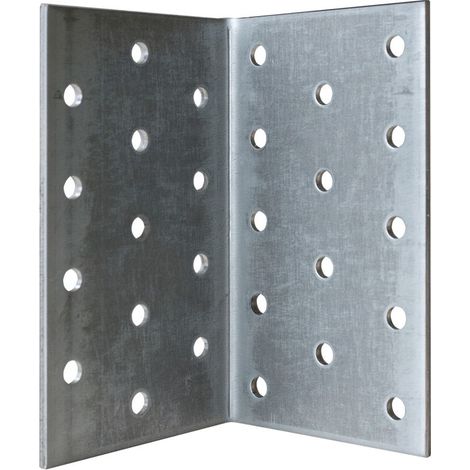 HSI Winkelverbinder 10 x 6 cm Stahl verzinkt - 1 Stück