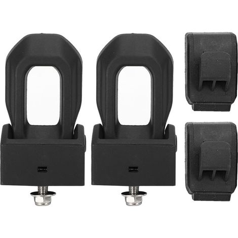 GARRYFIZH Verrou de capot de voiture, support de verrouillage, boucle adaptée à la Jeep Wrangler JK JL 2007 – 2018 (1/5)
