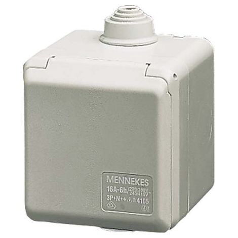 CEPEX-STECKDOSE 5X16A GR 6H 400V,IP44,BALLWURFSICH MENNEKES 4105